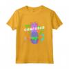 CONFUSED Estetica Ananas Outrun Retrowave Streetwear Maglietta - Design Aestetico Vaporwave - Perfetto per Festival e Amanti della Cultura Retro