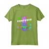 CONFUSED Estetica Ananas Outrun Retrowave Streetwear Maglietta - Design Aestetico Vaporwave - Perfetto per Festival e Amanti della Cultura Retro