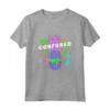 CONFUSED Estetica Ananas Outrun Retrowave Streetwear Maglietta - Design Aestetico Vaporwave - Perfetto per Festival e Amanti della Cultura Retro