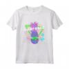 CONFUSED Estetica Ananas Outrun Retrowave Streetwear Maglietta - Design Aestetico Vaporwave - Perfetto per Festival e Amanti della Cultura Retro