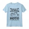 Motociclista Divertenti Regalo Biker Moto Ti Rende Felice - Maglietta per Appassionati di Moto - Ideale per Uomini, Ragazzi e Donne