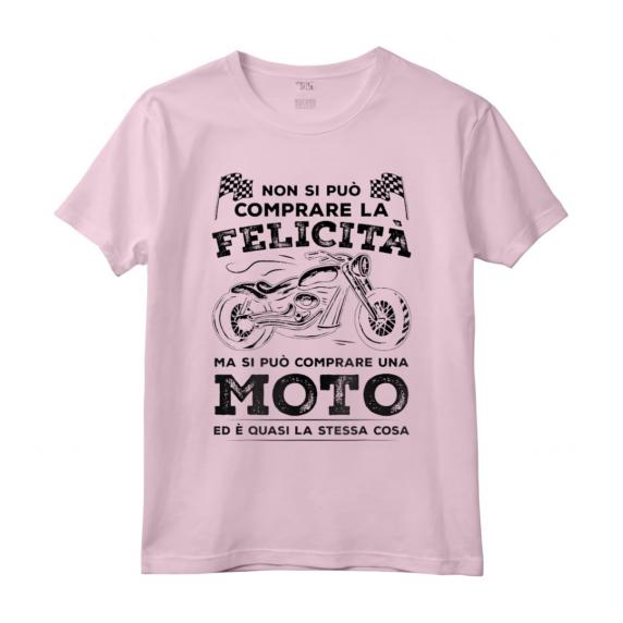 Motociclista Divertenti Regalo Biker Moto Ti Rende Felice - Maglietta per Appassionati di Moto - Ideale per Uomini, Ragazzi e Donne