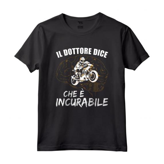 Motociclo Moto Da Corsa Detto Motociclista - Maglietta con Grafica Biker per Uomini e Ragazzi - Perfetta per Compleanno o Natale