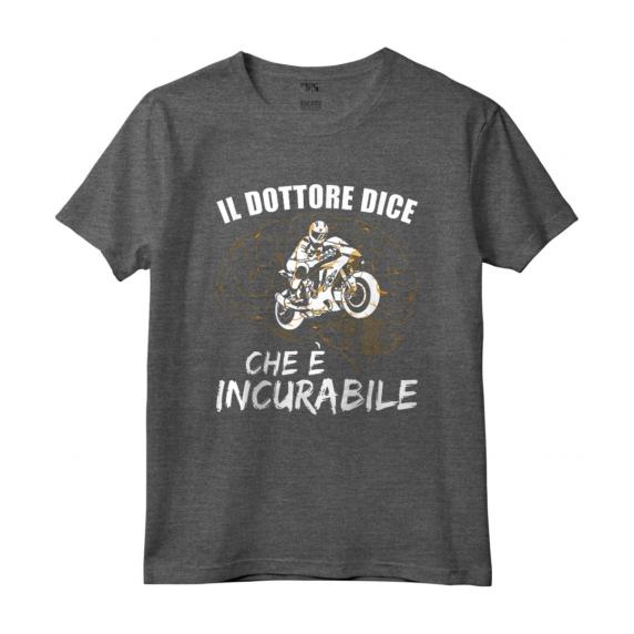 Motociclo Moto Da Corsa Detto Motociclista - Maglietta con Grafica Biker per Uomini e Ragazzi - Perfetta per Compleanno o Natale