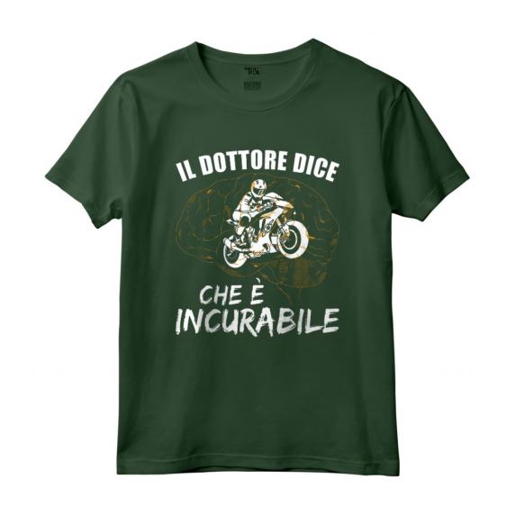Motociclo Moto Da Corsa Detto Motociclista - Maglietta con Grafica Biker per Uomini e Ragazzi - Perfetta per Compleanno o Natale
