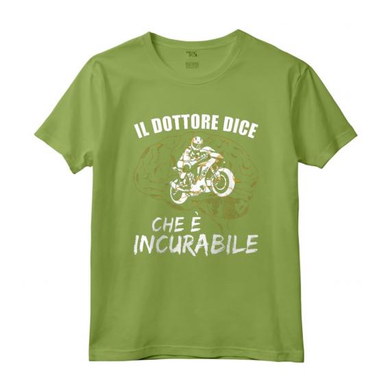 Motociclo Moto Da Corsa Detto Motociclista - Maglietta con Grafica Biker per Uomini e Ragazzi - Perfetta per Compleanno o Natale