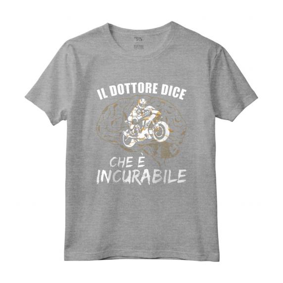 Motociclo Moto Da Corsa Detto Motociclista - Maglietta con Grafica Biker per Uomini e Ragazzi - Perfetta per Compleanno o Natale