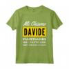 Io non sbaglio mai - Maglietta Personalizzata per Davide, Regalo Compleanno Divertente per Figlio