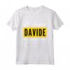 Io non sbaglio mai - Maglietta Personalizzata per Davide, Regalo Compleanno Divertente per Figlio