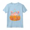 Halloween Ringraziamento - Carino Unicorno Zucca Maglietta per Bambini, Ragazze e Donne - Idea Regalo per Halloween