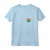 T-shirt Vintage Gay Pride Cuore - Camicia Bandiera Gay per l'Orgoglio LGBT - Ideale per le Nozze Gay