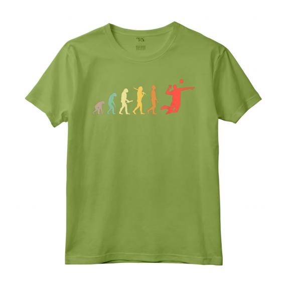 Pallavolo Evoluzione Retrò - Maglietta Regalo per Giocatori - Design Vintage