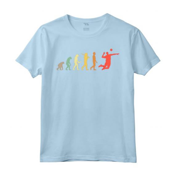 Pallavolo Evoluzione Retrò - Maglietta Regalo per Giocatori - Design Vintage