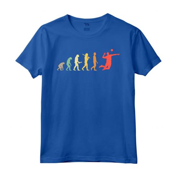 Pallavolo Evoluzione Retrò - Maglietta Regalo per Giocatori - Design Vintage