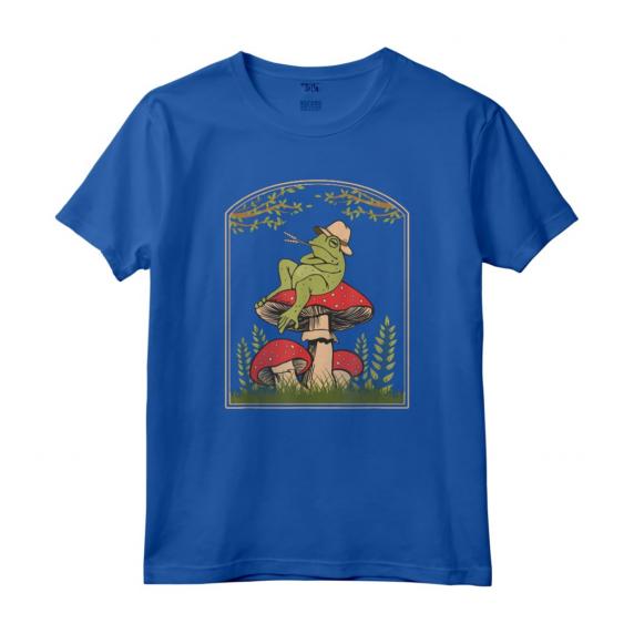 Cottagecore Rana Estetica Goblincore Fungo - Maglietta con Stampa di Rane e Funghi - Ideale per Amanti della Natura e dell'estetica Goblincore