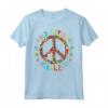 Vecchio Hippies Vintage Retro Costume Hippy Girasole Maglietta - Regalo Fantastico per Amanti dello Stile Hippie e Vintage