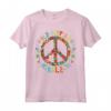 Vecchio Hippies Vintage Retro Costume Hippy Girasole Maglietta - Regalo Fantastico per Amanti dello Stile Hippie e Vintage
