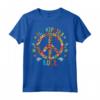 Vecchio Hippies Vintage Retro Costume Hippy Girasole Maglietta - Regalo Fantastico per Amanti dello Stile Hippie e Vintage