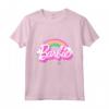 Bambino Barbie - Maglietta ufficiale Arcobaleno di Barbie, Diverse Colori e Taglie - Design Mattel