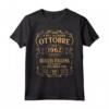 Ottobre 1962 Nato Nel 1962 - Vintage 60 Anni Compleanno Uomo Maglietta - Il Mito La Leggenda - Regalo Divertente 60° Compleanno