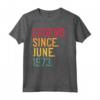 Legend Since June 1973 - 48th Birthday Vintage Maglietta - Unique Gift Idea for Men, Women, and Kids