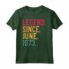 Legend Since June 1973 - 48th Birthday Vintage Maglietta - Unique Gift Idea for Men, Women, and Kids
