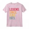Legend Since June 1973 - 48th Birthday Vintage Maglietta - Unique Gift Idea for Men, Women, and Kids
