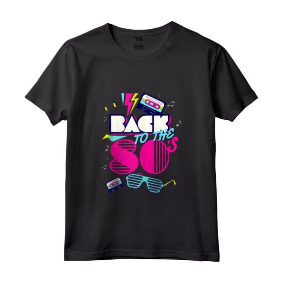 Torna a T-shirt anni '80 Vintage Retro - I Love 80's Graphic Design - Ideale come Regalo di Natale e Compleanno