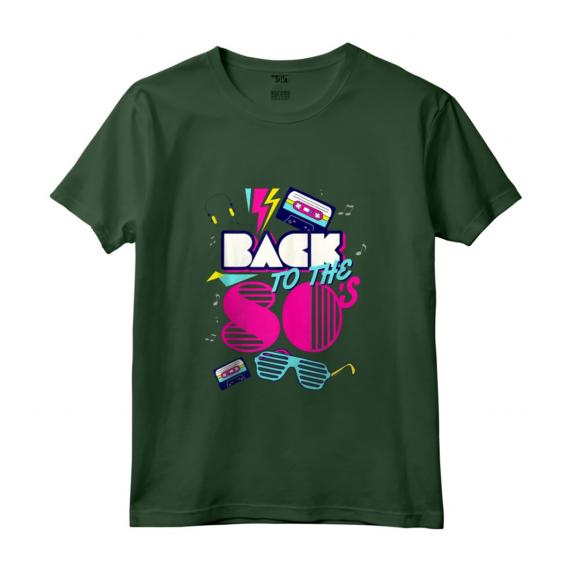 Torna a T-shirt anni '80 Vintage Retro - I Love 80's Graphic Design - Ideale come Regalo di Natale e Compleanno