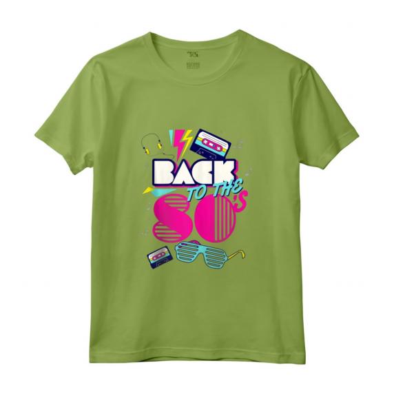 Torna a T-shirt anni '80 Vintage Retro - I Love 80's Graphic Design - Ideale come Regalo di Natale e Compleanno