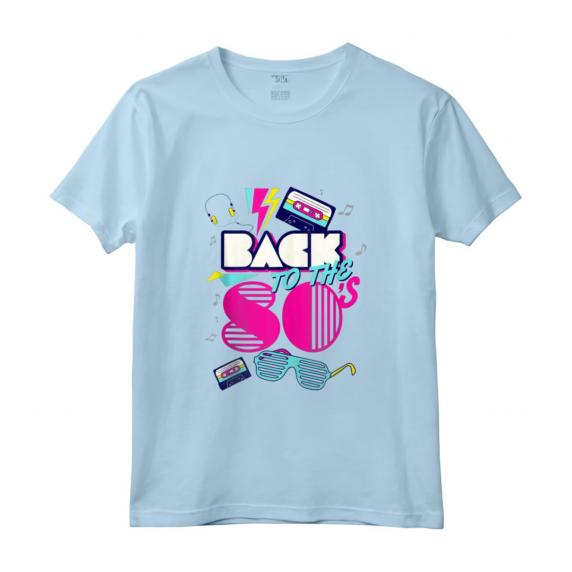 Torna a T-shirt anni '80 Vintage Retro - I Love 80's Graphic Design - Ideale come Regalo di Natale e Compleanno