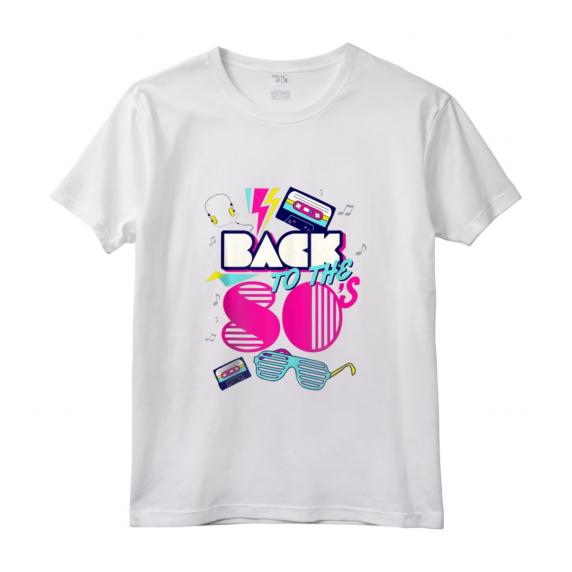 Torna a T-shirt anni '80 Vintage Retro - I Love 80's Graphic Design - Ideale come Regalo di Natale e Compleanno