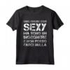 Maglietta Uomo Manica Corta Rossa - Regalo Ingegnere Sexy per la Pensione - T-Shirt Divertente con Frase Originale