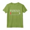 Pazienza 1% - Divertenti Frasi Maglia Regali Simpatiche - Ideale per Compleanni e Natale - Maglietta con Frasi Ironiche