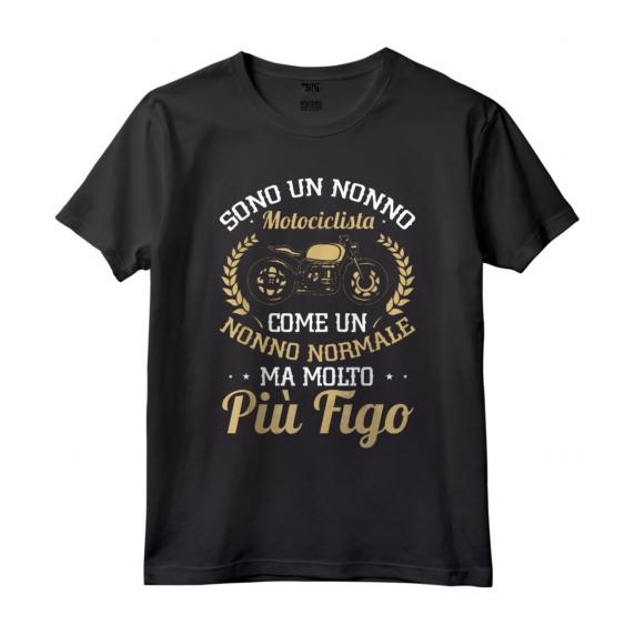 Nonni Vanno In Moto - Maglietta Motociclista Biker per Uomini e Donne - Regalo per Amanti delle Moto