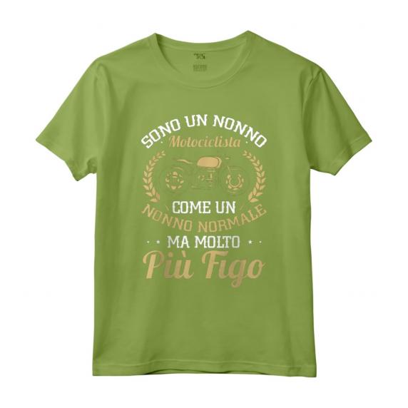 Nonni Vanno In Moto - Maglietta Motociclista Biker per Uomini e Donne - Regalo per Amanti delle Moto