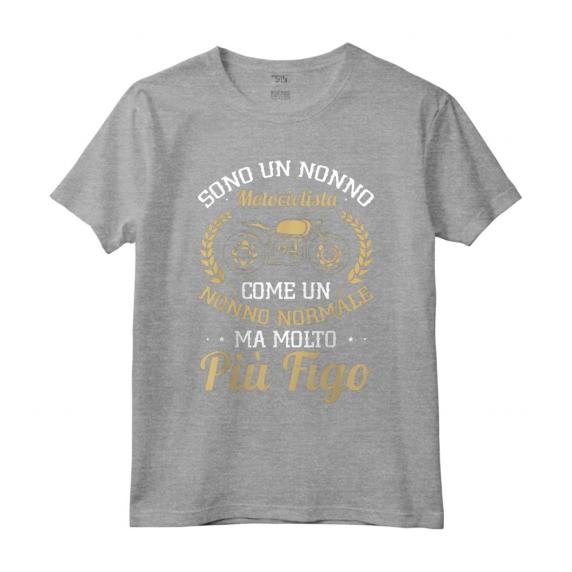 Nonni Vanno In Moto - Maglietta Motociclista Biker per Uomini e Donne - Regalo per Amanti delle Moto