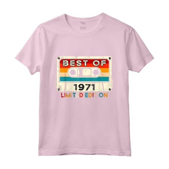 Vintage 1971 Compleanno 51 Anni Uomo Donna Maglietta - Edizione Limitata Retro Regalo