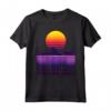 Outrun Synthwave Vaporwave Estetica anni '80 Retro Maglietta - Design Geometrico ispirato alla perfezione - Acquista Online!