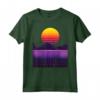 Outrun Synthwave Vaporwave Estetica anni '80 Retro Maglietta - Design Geometrico ispirato alla perfezione - Acquista Online!