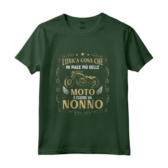 Nonno Figo con la Moto - Maglia a Manica per Motociclista Regalo Biker - Ideale per Uomini e Donne Appassionati di Moto