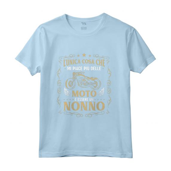 Nonno Figo con la Moto - Maglia a Manica per Motociclista Regalo Biker - Ideale per Uomini e Donne Appassionati di Moto