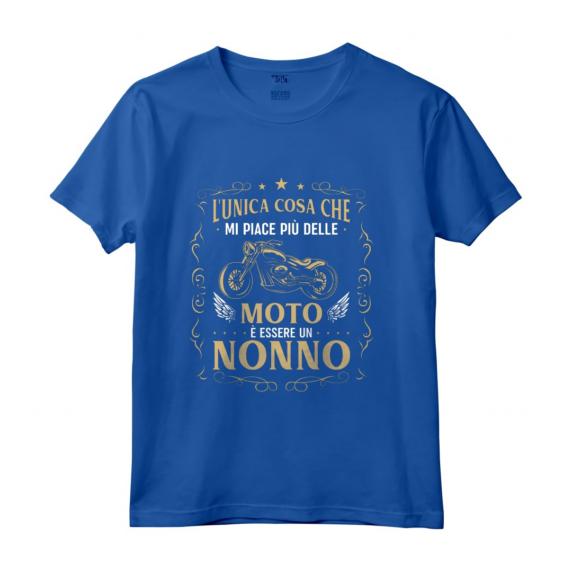 Nonno Figo con la Moto - Maglia a Manica per Motociclista Regalo Biker - Ideale per Uomini e Donne Appassionati di Moto