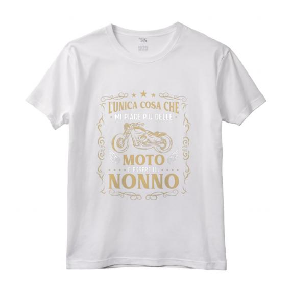 Nonno Figo con la Moto - Maglia a Manica per Motociclista Regalo Biker - Ideale per Uomini e Donne Appassionati di Moto