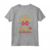 Anni 60 Compleanno Donna Uomo Divertente Regalo Vintage Maglietta - Non ho 60 ne ho 18 con 42 anni di esperienza - Ideale per Mamma, Papà, Zia, Zio, Sorella e Fratello