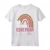 La Migliore Estetista Di Sempre Divertente Per Donna - T-shirt Regalo Colorata con Cuori e Stelle - Ideale per Natale, Compleanno o Festa della Mamma