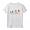 HapTigerboarding - Born To Skate - Evoluzione Maglietta Skateboard - Regalo Perfetto per Skater