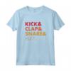 Kick Clap Snare Hat - Vintage Analog Drum Synth Producer Nerd Maglietta - Regalo per Amanti dell'Analogico e della Tecnologia Musicale