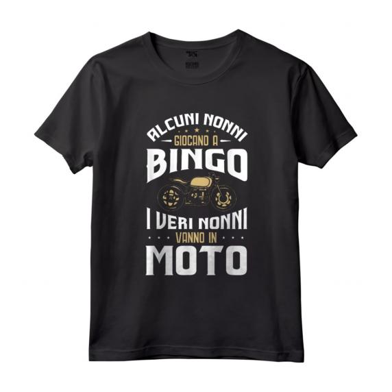 Motociclista Regalo - Biker Veri Nonni Guidano in Moto Maglietta - Design Superbike per Appassionati di Moto