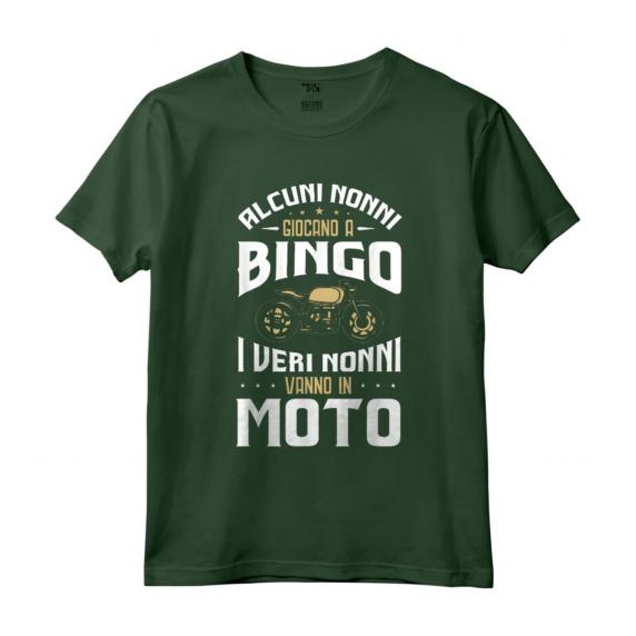 Motociclista Regalo - Biker Veri Nonni Guidano in Moto Maglietta - Design Superbike per Appassionati di Moto